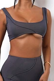 hollow sports bra